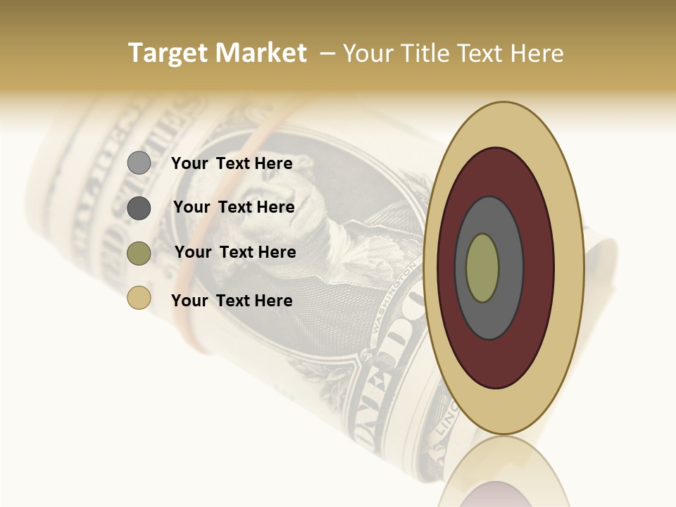 Usa 1 Dollar PowerPoint Template