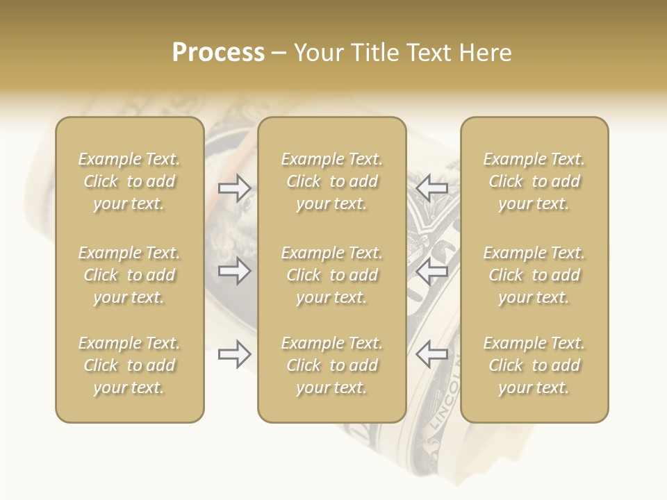 Usa 1 Dollar PowerPoint Template