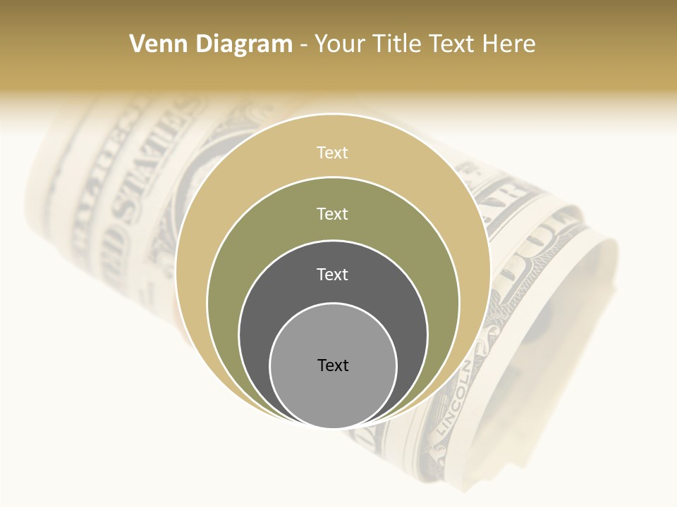 Usa 1 Dollar PowerPoint Template