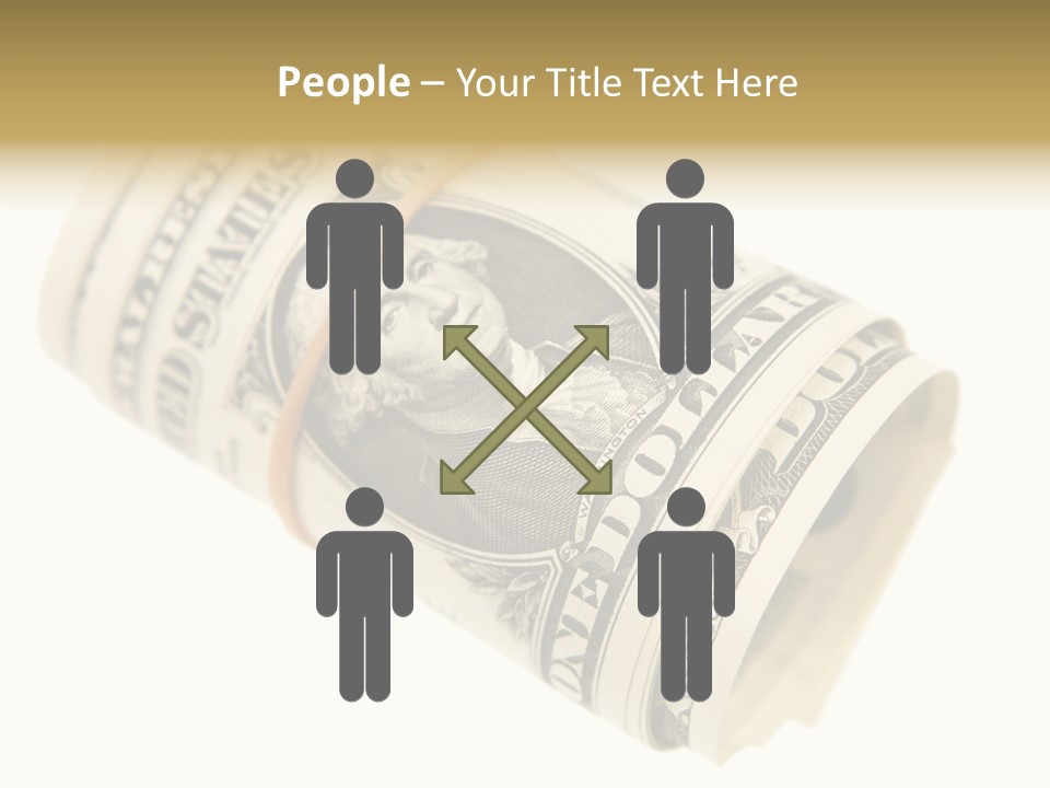 Usa 1 Dollar PowerPoint Template