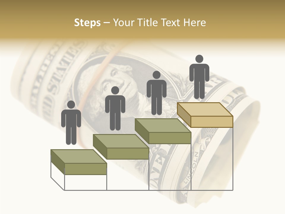 Usa 1 Dollar PowerPoint Template