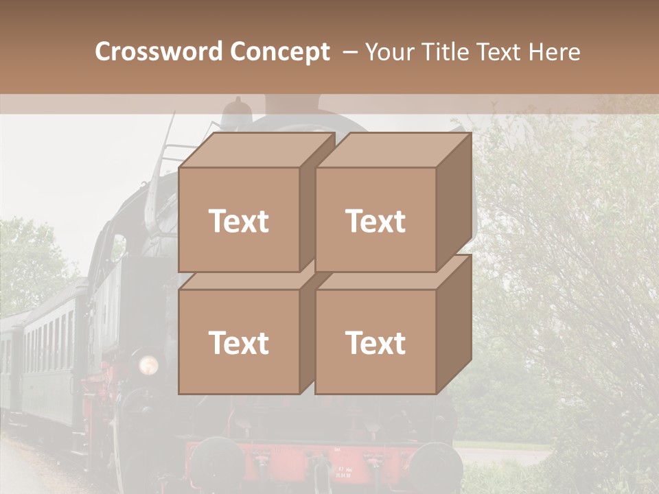 Transport Wheel Tank PowerPoint Template