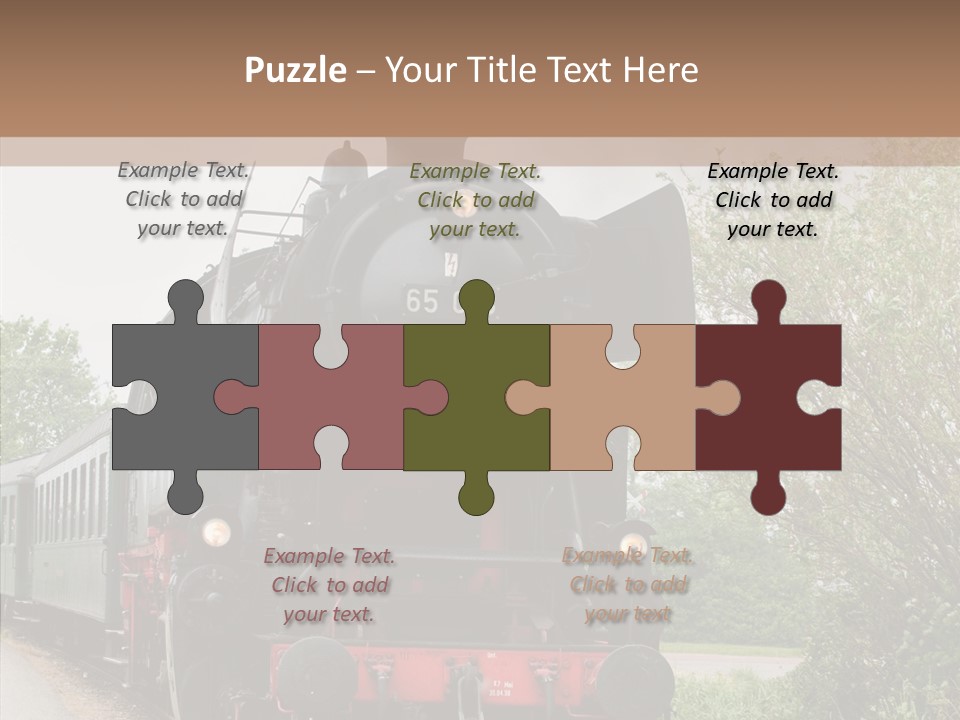 Transport Wheel Tank PowerPoint Template