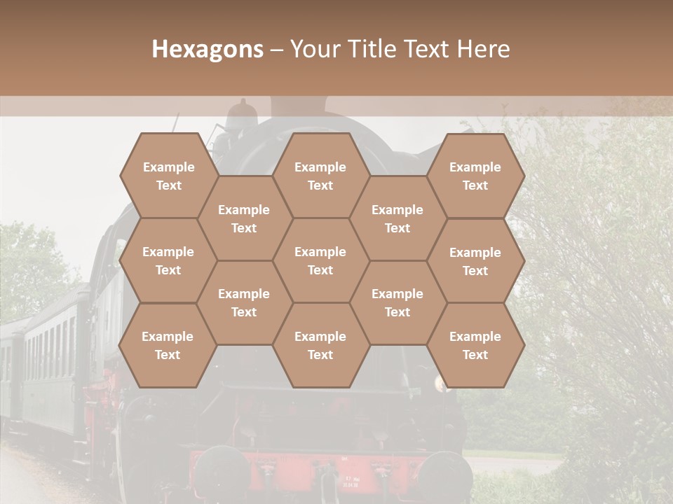 Transport Wheel Tank PowerPoint Template