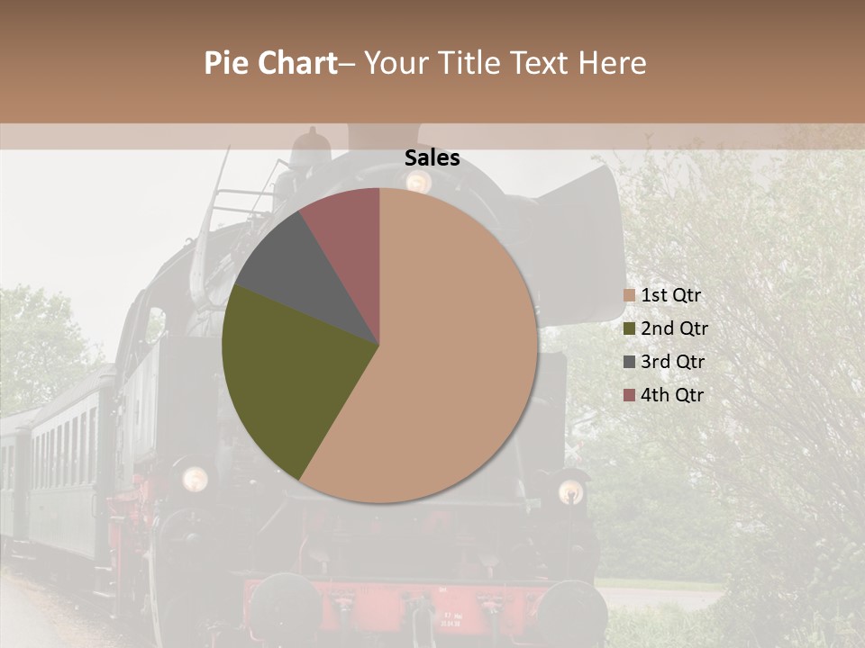 Transport Wheel Tank PowerPoint Template