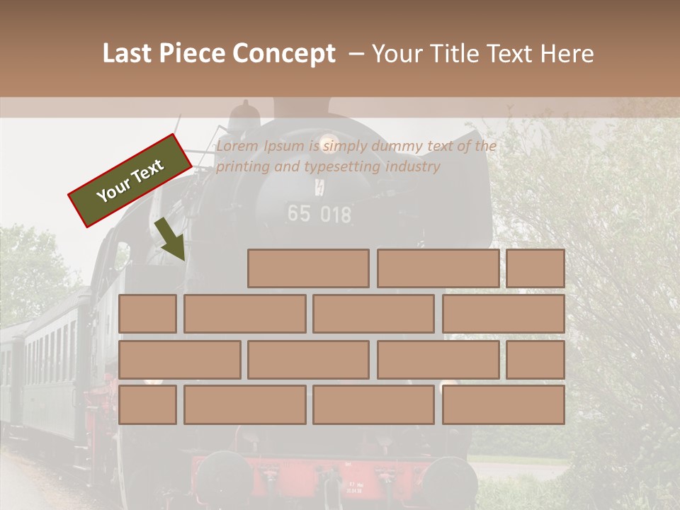 Transport Wheel Tank PowerPoint Template