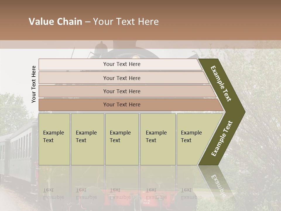 Transport Wheel Tank PowerPoint Template