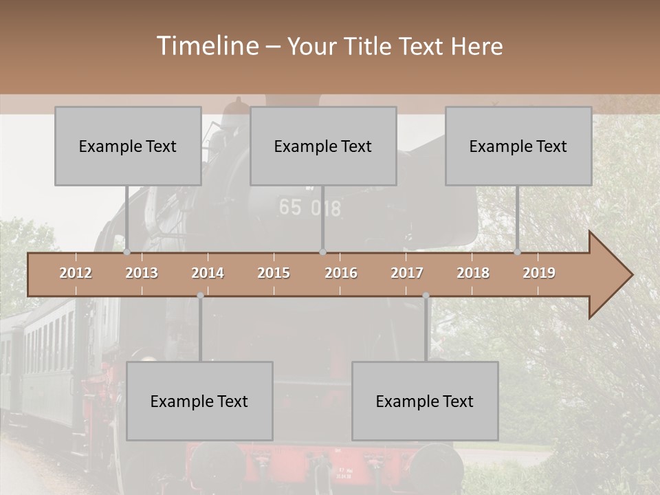 Transport Wheel Tank PowerPoint Template