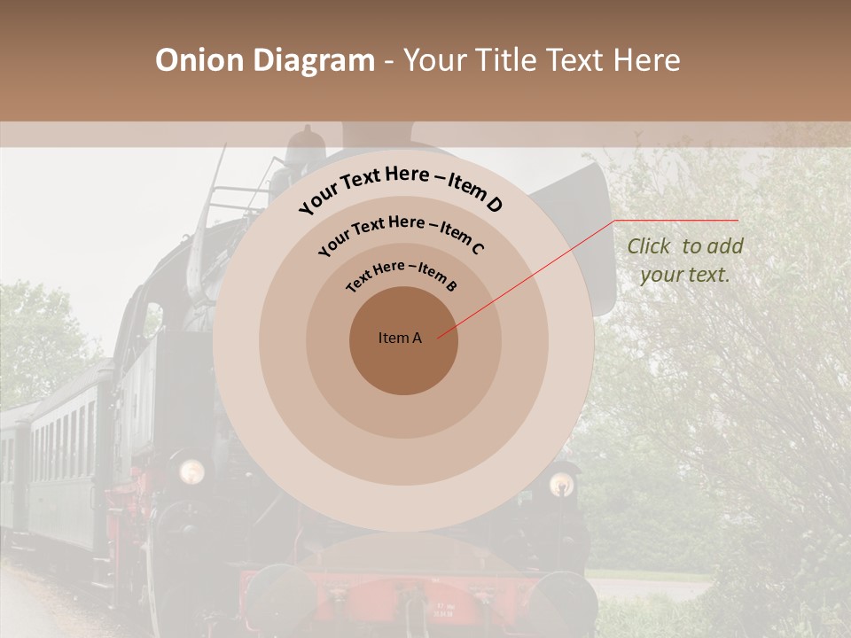 Transport Wheel Tank PowerPoint Template