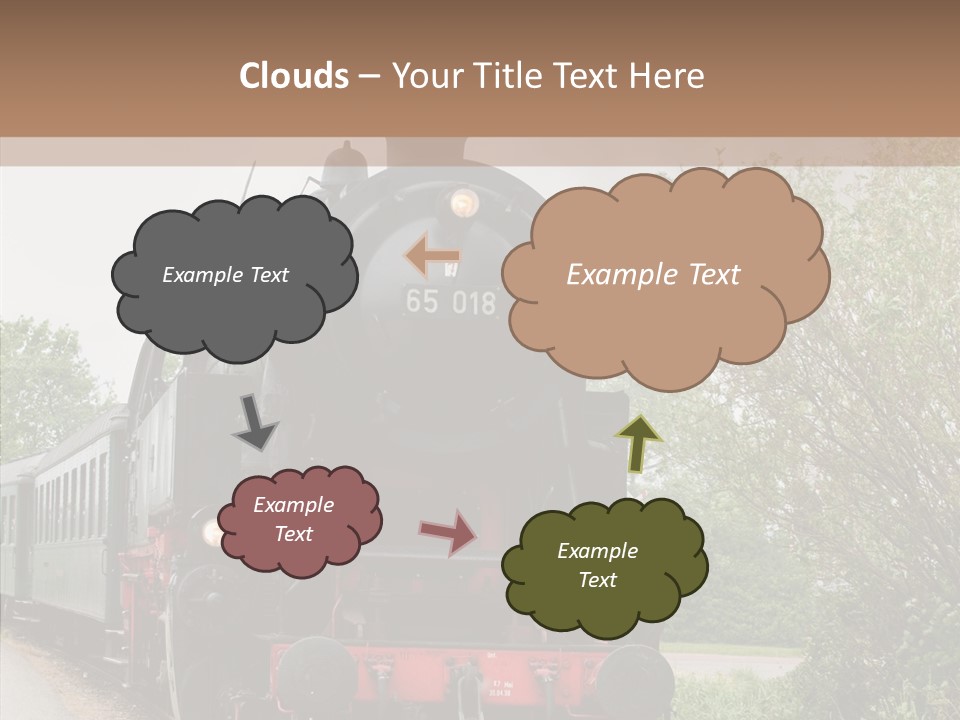 Transport Wheel Tank PowerPoint Template