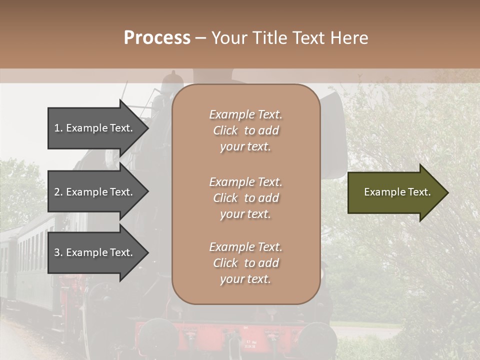 Transport Wheel Tank PowerPoint Template