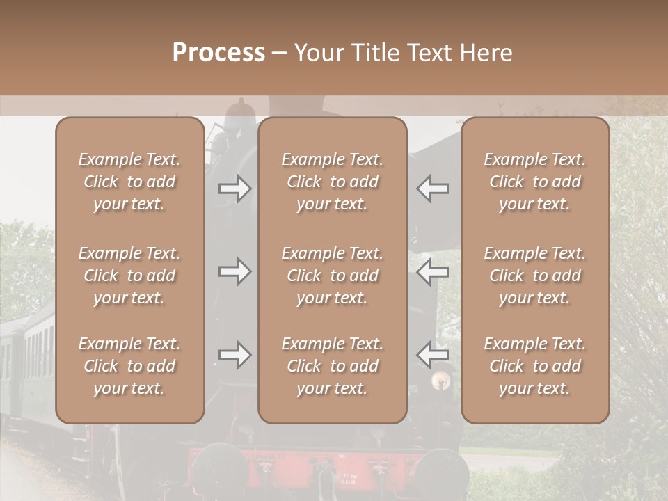 Transport Wheel Tank PowerPoint Template