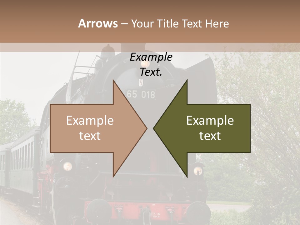 Transport Wheel Tank PowerPoint Template