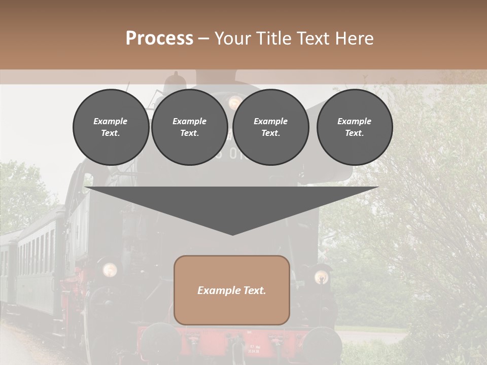 Transport Wheel Tank PowerPoint Template