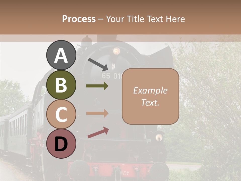 Transport Wheel Tank PowerPoint Template