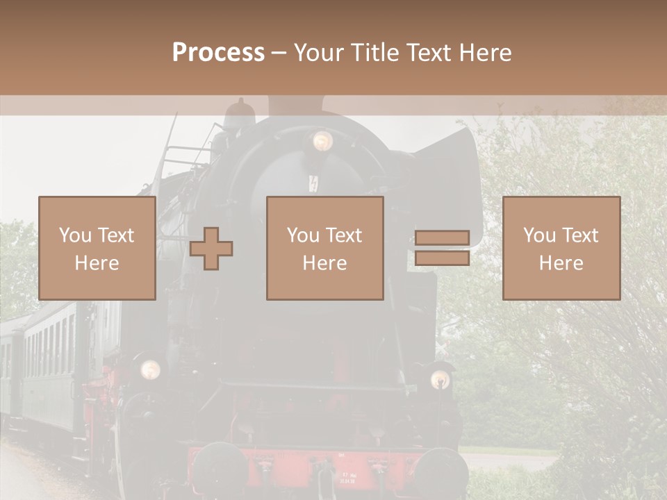 Transport Wheel Tank PowerPoint Template