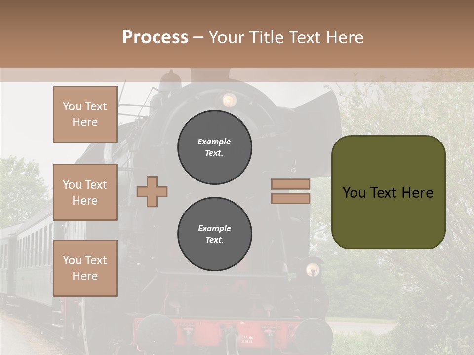 Transport Wheel Tank PowerPoint Template
