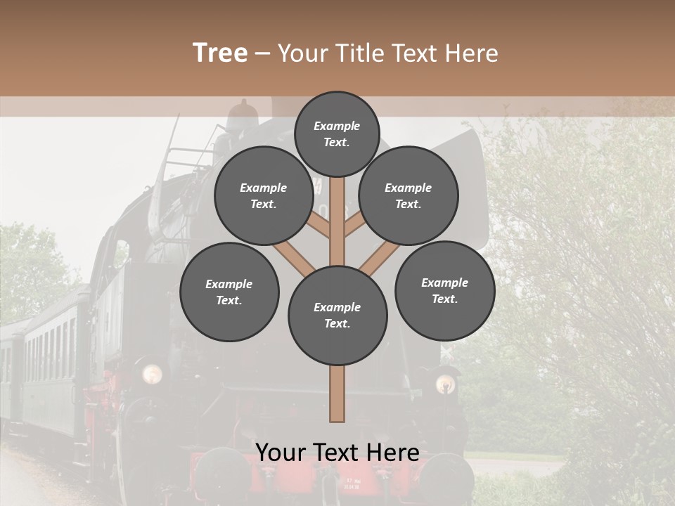 Transport Wheel Tank PowerPoint Template