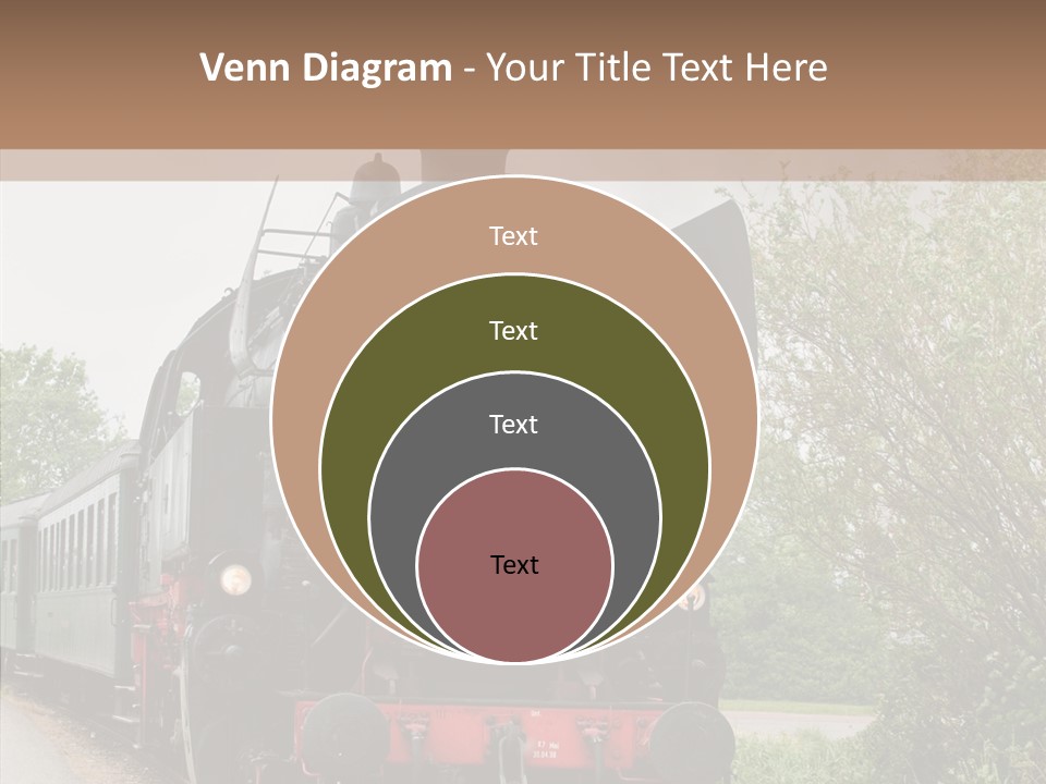 Transport Wheel Tank PowerPoint Template
