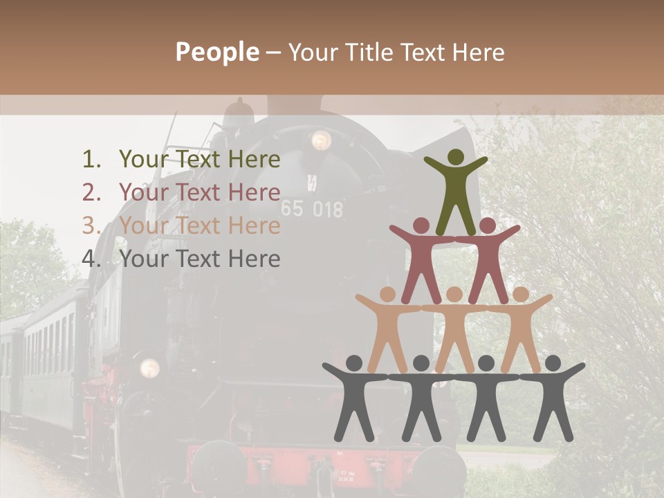 Transport Wheel Tank PowerPoint Template