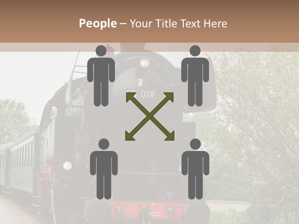 Transport Wheel Tank PowerPoint Template