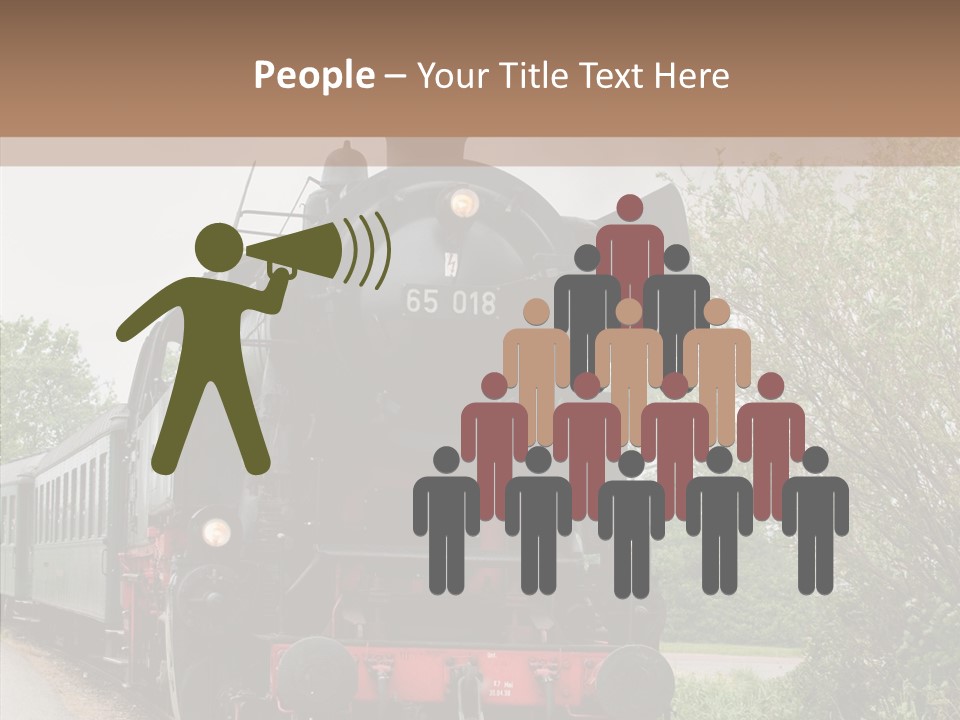 Transport Wheel Tank PowerPoint Template