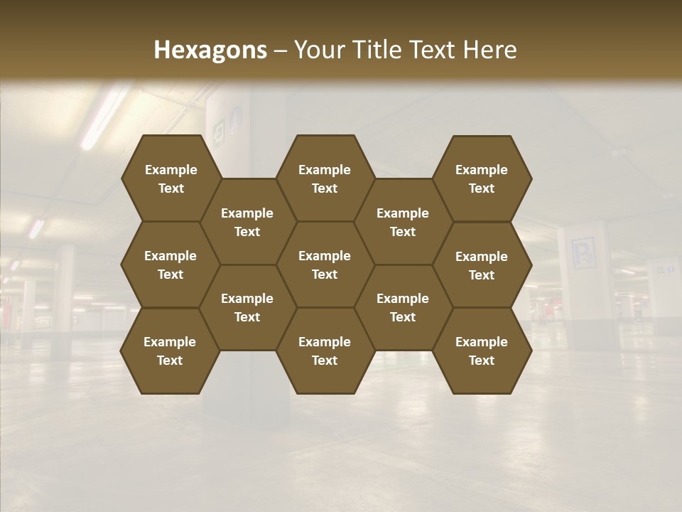 Lamp Indoors Column PowerPoint Template