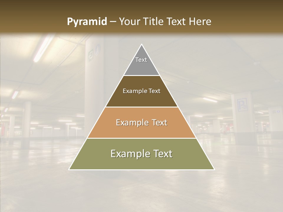 Lamp Indoors Column PowerPoint Template