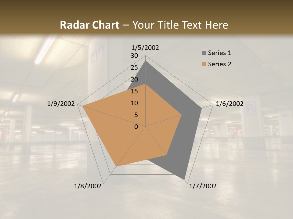Lamp Indoors Column PowerPoint Template