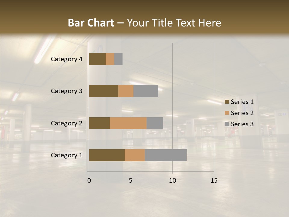 Lamp Indoors Column PowerPoint Template