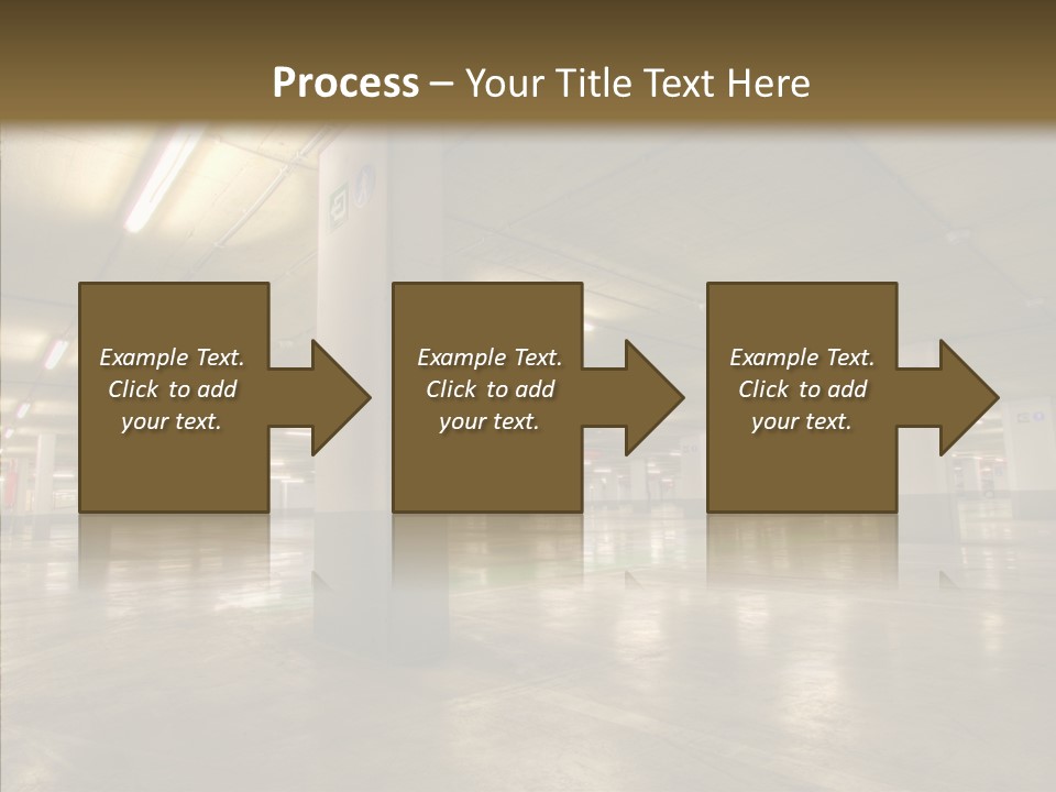 Lamp Indoors Column PowerPoint Template