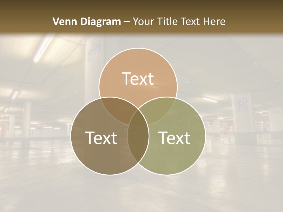 Lamp Indoors Column PowerPoint Template