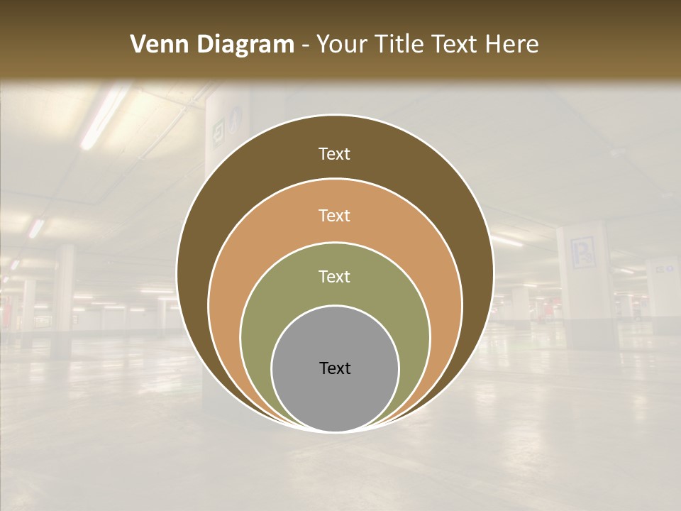 Lamp Indoors Column PowerPoint Template
