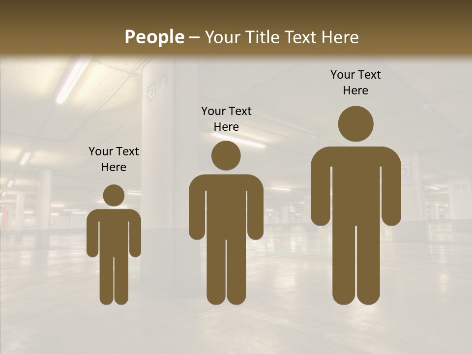 Lamp Indoors Column PowerPoint Template