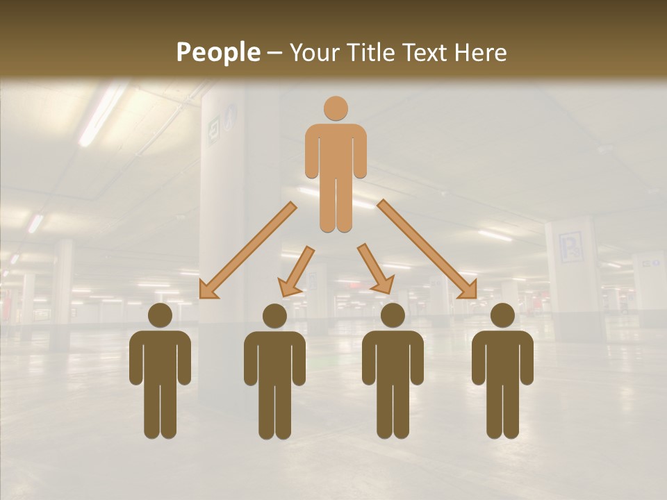 Lamp Indoors Column PowerPoint Template