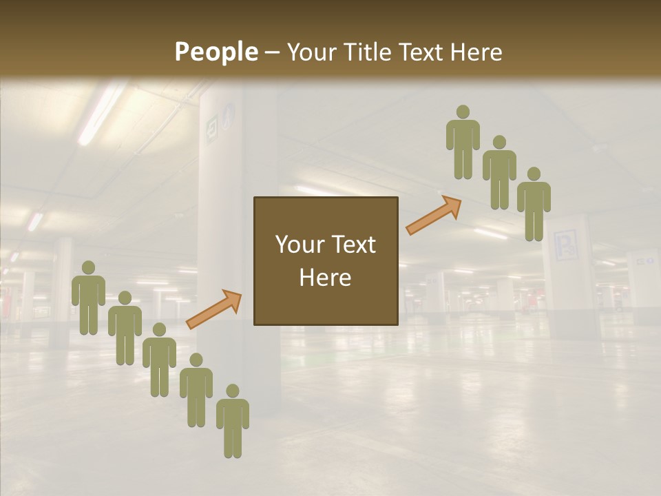 Lamp Indoors Column PowerPoint Template