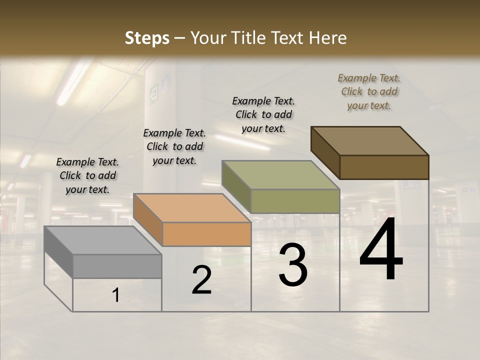 Lamp Indoors Column PowerPoint Template