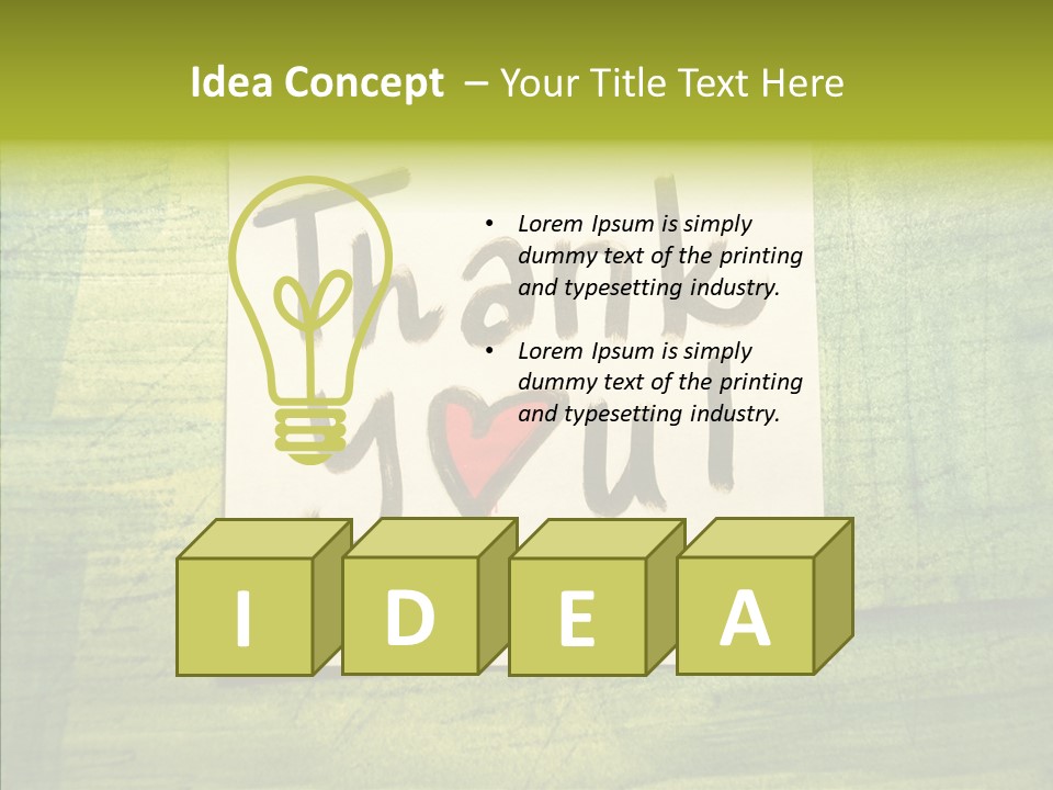 Thank You PowerPoint Template