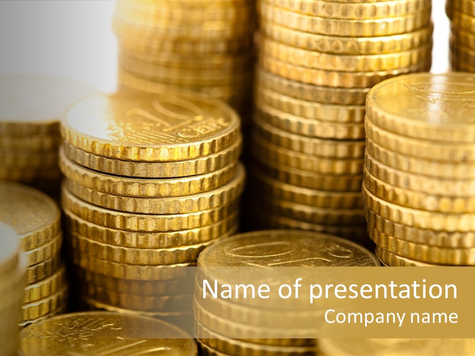 Money Market Financial PowerPoint Template