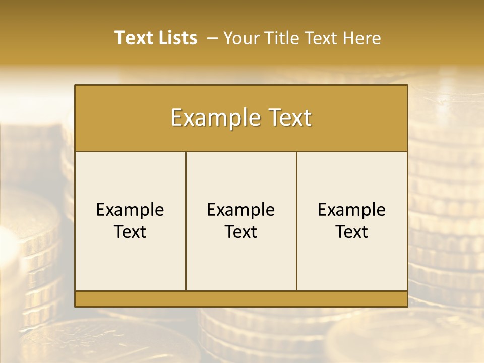 Money Market Financial PowerPoint Template