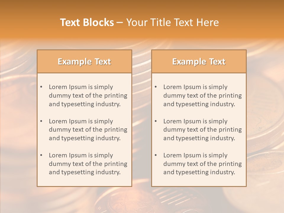 Euro Capital Bill PowerPoint Template