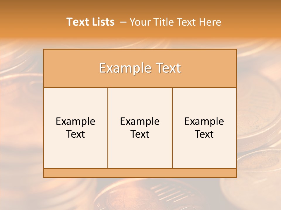 Euro Capital Bill PowerPoint Template