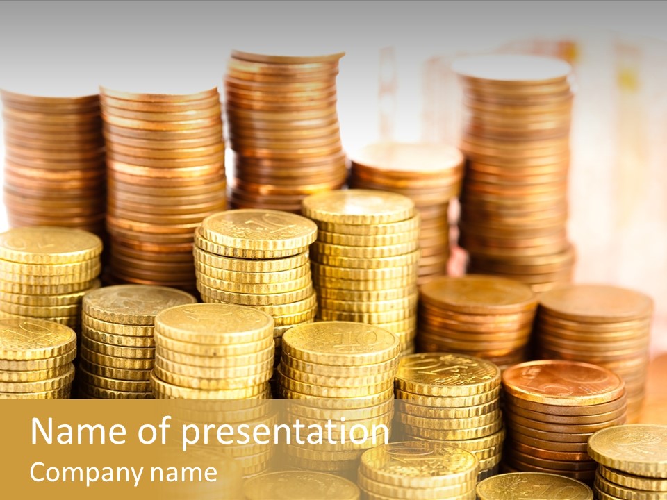 Euro Money PowerPoint Template