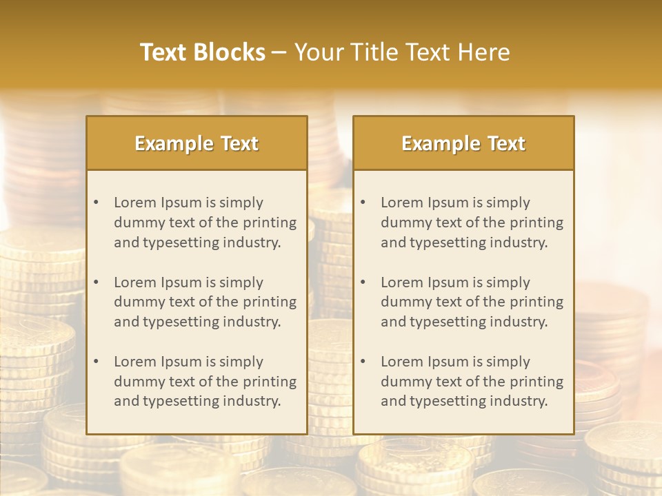 Euro Money PowerPoint Template