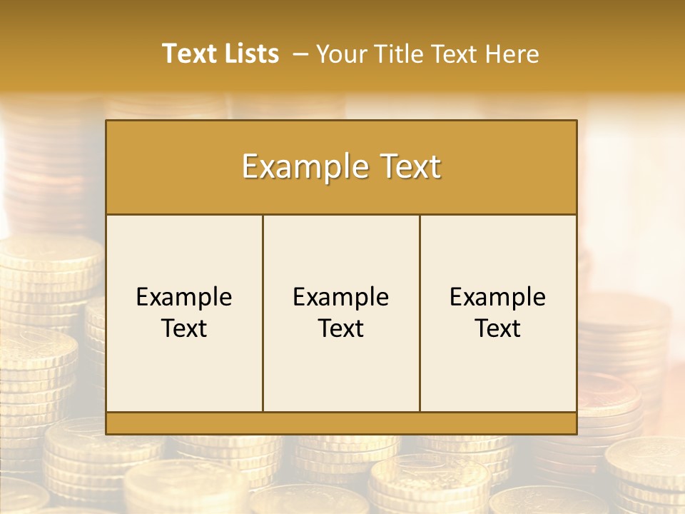 Euro Money PowerPoint Template