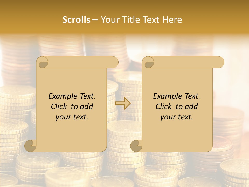 Euro Money PowerPoint Template