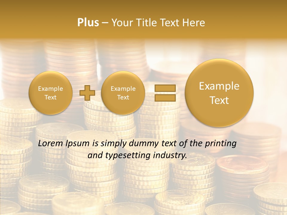 Euro Money PowerPoint Template