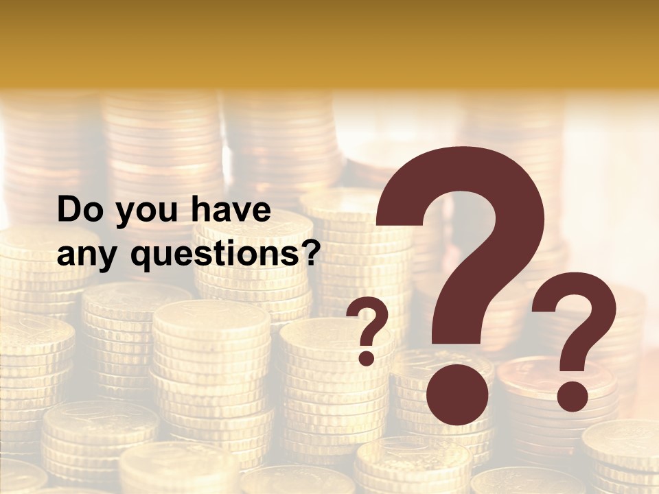 Euro Money PowerPoint Template