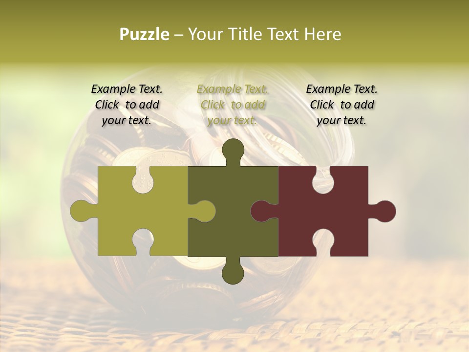 Retirement Loan Metal PowerPoint Template