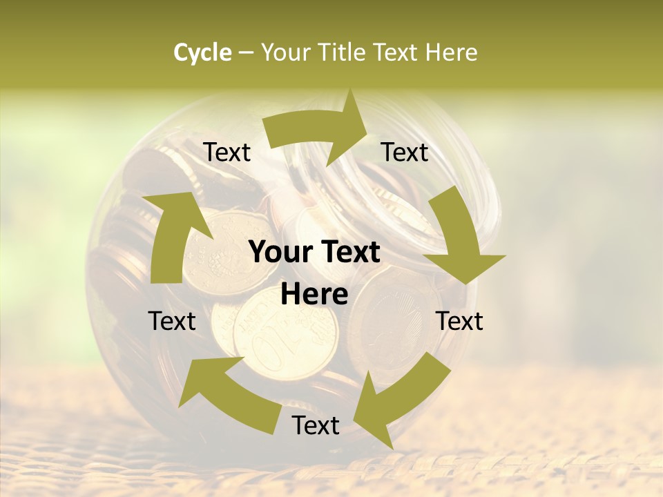 Retirement Loan Metal PowerPoint Template
